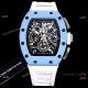 Best Replica Light Blue Richard Mille RM011-FM Baby Blue Last Edition Ceramic Watch For Men (2)_th.jpg